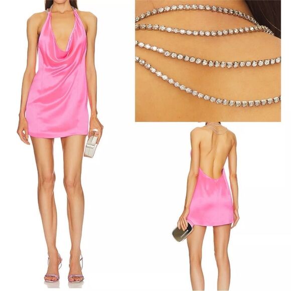 Retrofete Francesca Dress in Hyper Pink
NWT Size Large Welcome to the party - Picture 2 of 11